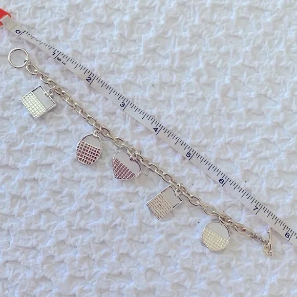 NWOT Premier Designs “Picture Perfect” Silver Photo-charm bracelet 7” - Picture 5 of 7